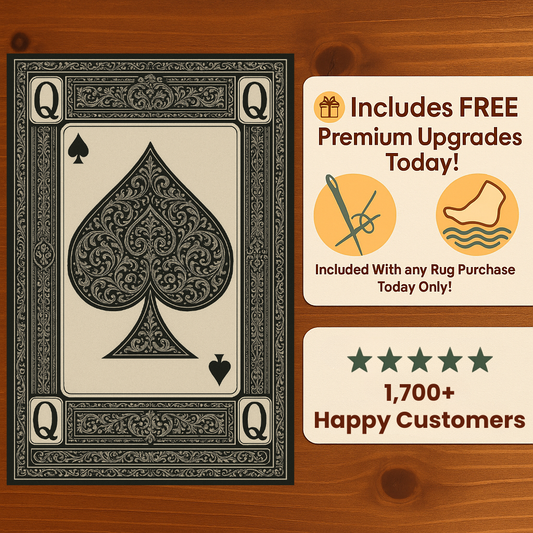 Premium Poker Rug - Ace